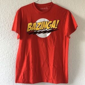 Men BAZINGA SHIRT SIZE M